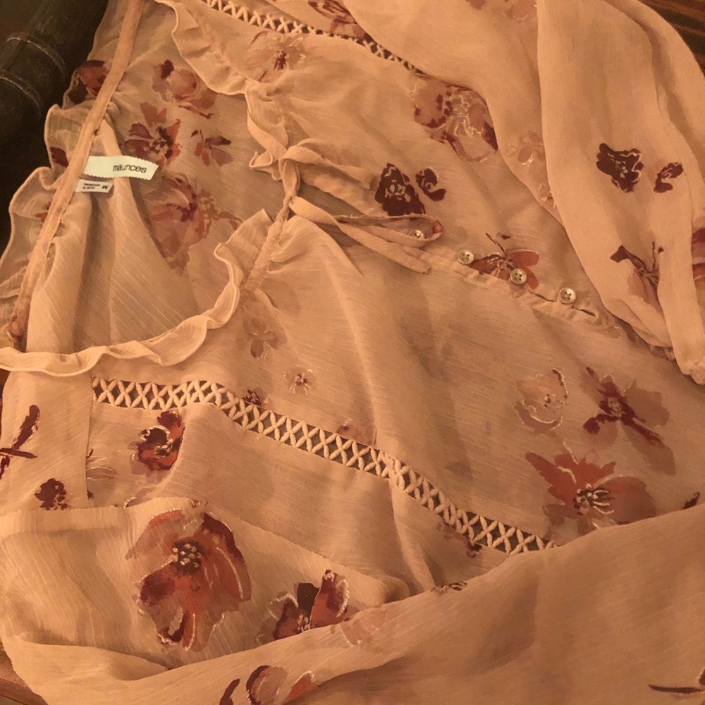 Maurice’s floral print blouse